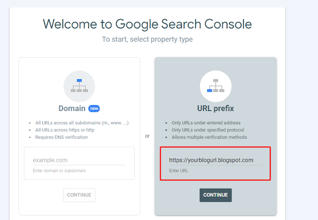 How to Index Blogger Post in Google Search Console?