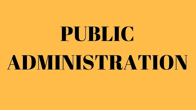 Public Administration Course in India