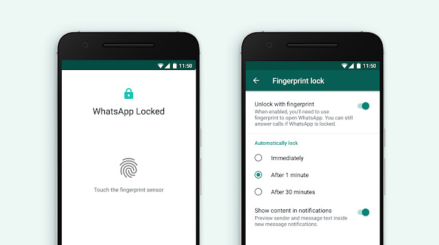 How to Setup Fingerprint Lock in WhatsApp?